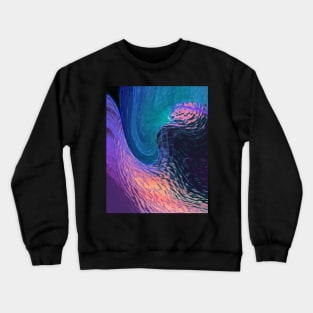 tell me abstract Crewneck Sweatshirt